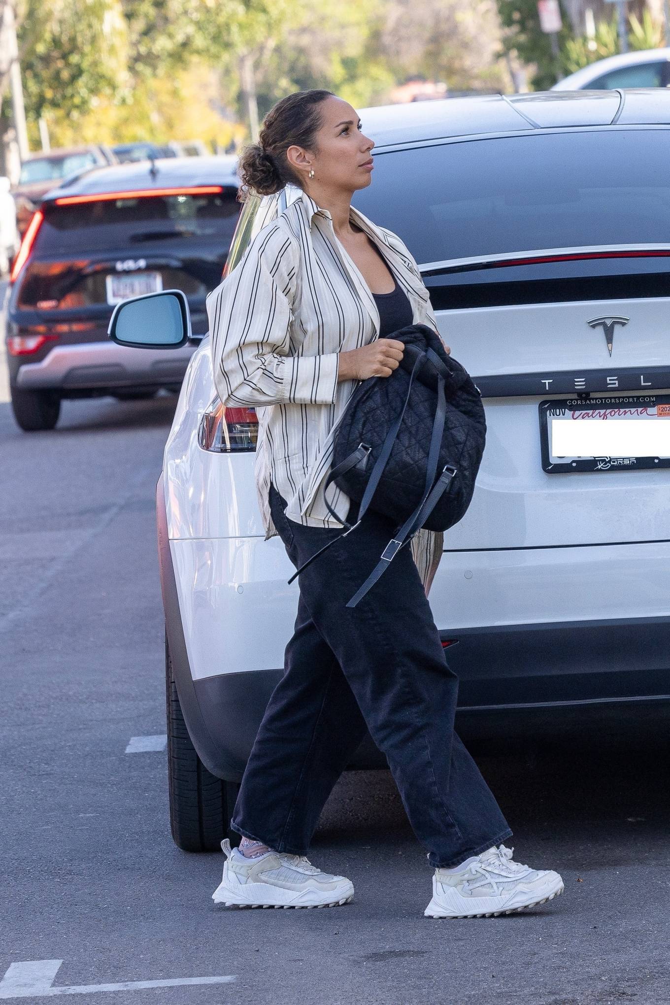 Leona Lewis 2023 : Leona Lewis – Arriving to a business meeting in West Hollywood-01