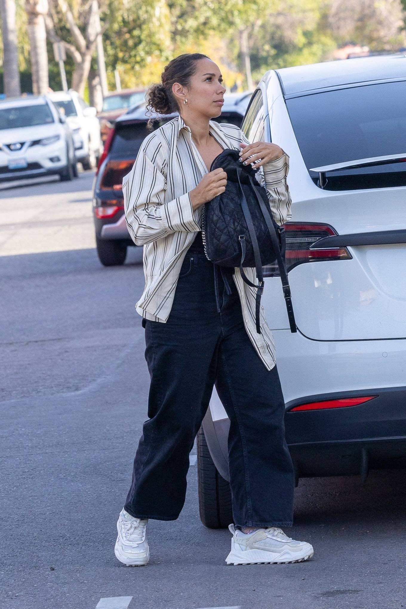 Leona Lewis 2023 : Leona Lewis – Arriving to a business meeting in West Hollywood-07