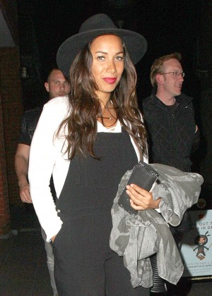 Leona Lewis - Out for dinner in Liverpool
