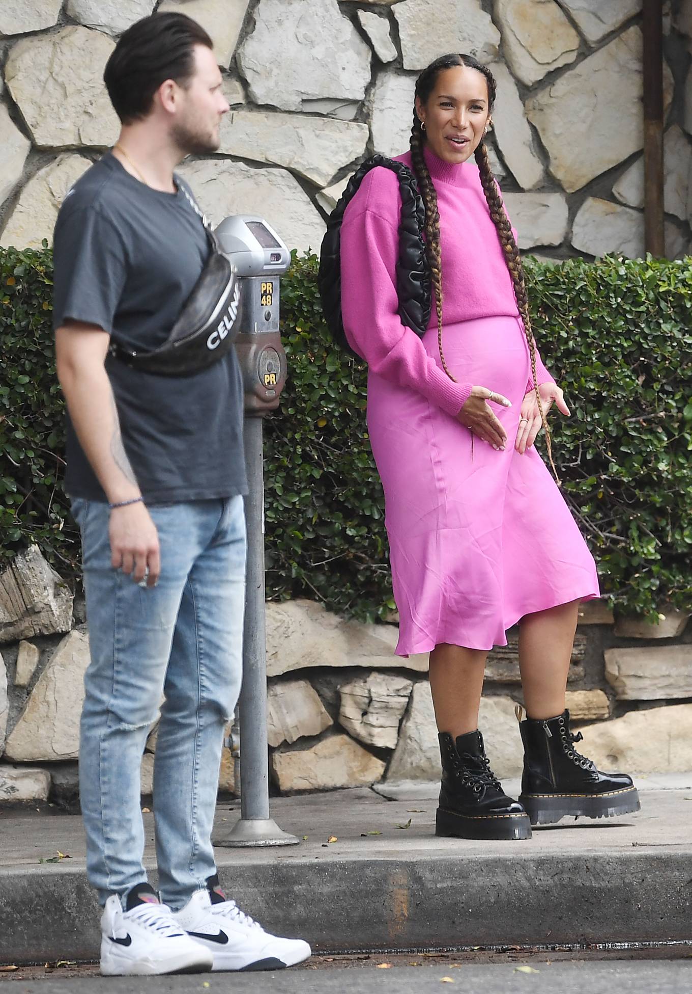 Leona Lewis 2022 : Leona Lewis – Seen after a birthing class in West Hollywood-08