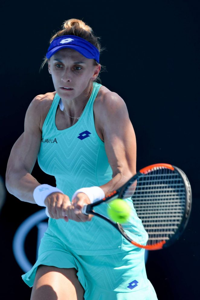 Lesia Tsurenko - 2018 Australian Open in Melbourne - Day 4