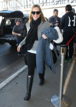 Leslie Mann – Arrives at LAX Airport in Los Angeles | GotCeleb