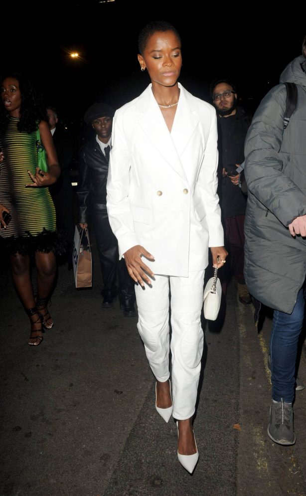 Letitia Wright - British Vogue and Tiffany Co. Party at Annabel's - London