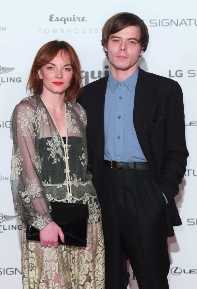 Levi and Charlie Heaton - Esquire Townhouse With Dior Party in London