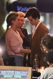 Lili Reinhart and Cole Sprouse are seen after a romantic dinner date in Echo Park