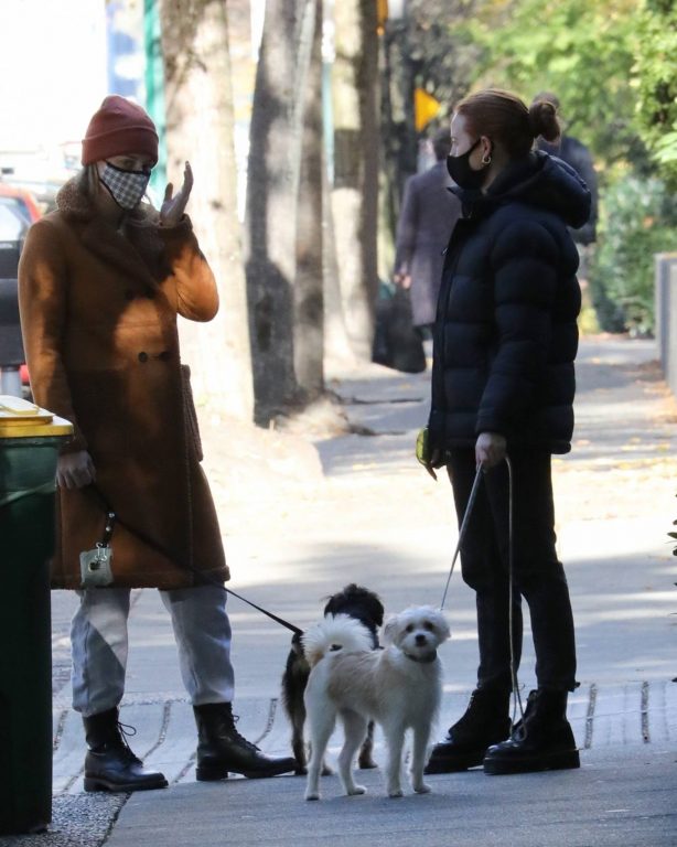 Lili Reinhart and Madelaine Petsch - Seen while on a walk in Vancouver