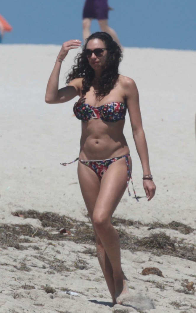 Lilly Beckerin Bikini in Miami