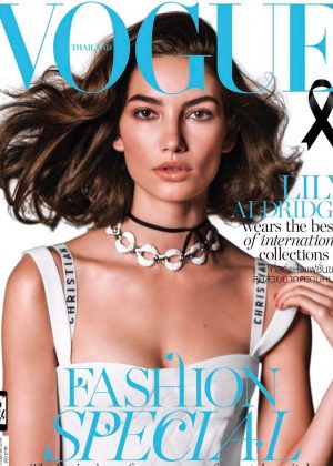 Lily Aldridge for Vogue Thailand Cover (March 2017)