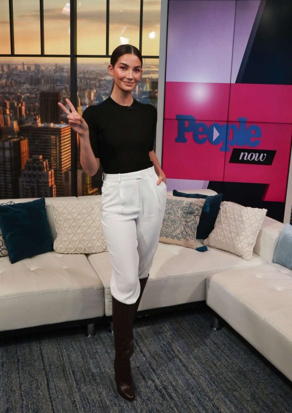 Lily Aldridge - Visits People Now in New York