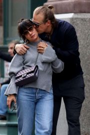 Lily Allen and David Harbour - Out in Manhattan