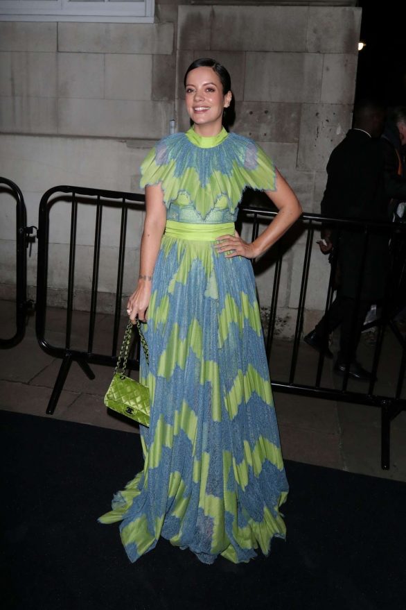 Lily Allen - Attend the Charles Finch and Chanel Pre-BAFTA Party in London