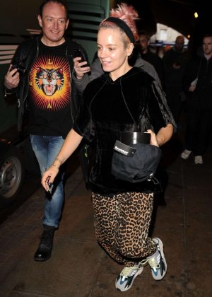 Lily Allen - Leaving the Gorilla in Manchester
