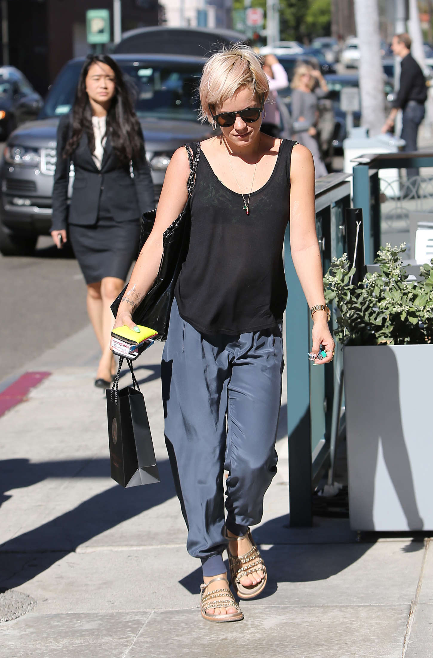 Lily Allen out and about in Los Angeles