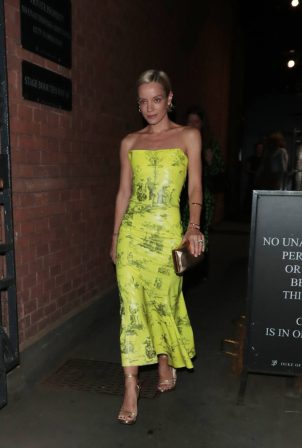 Lily Allen - Seen after performance in The Pillowman play in London
