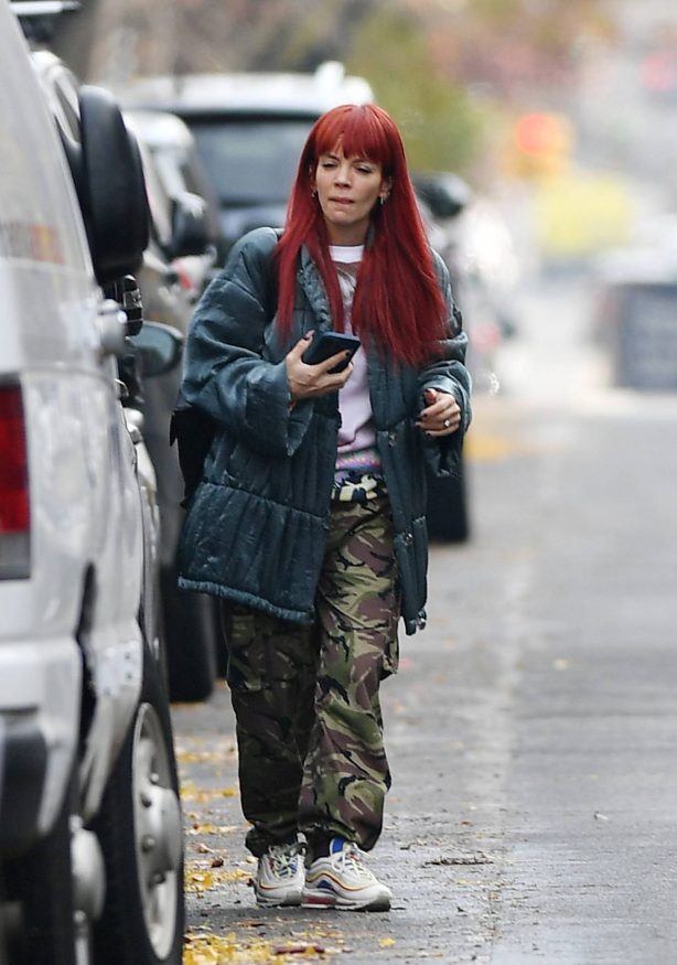 Lily Allen - Stepping out in New York