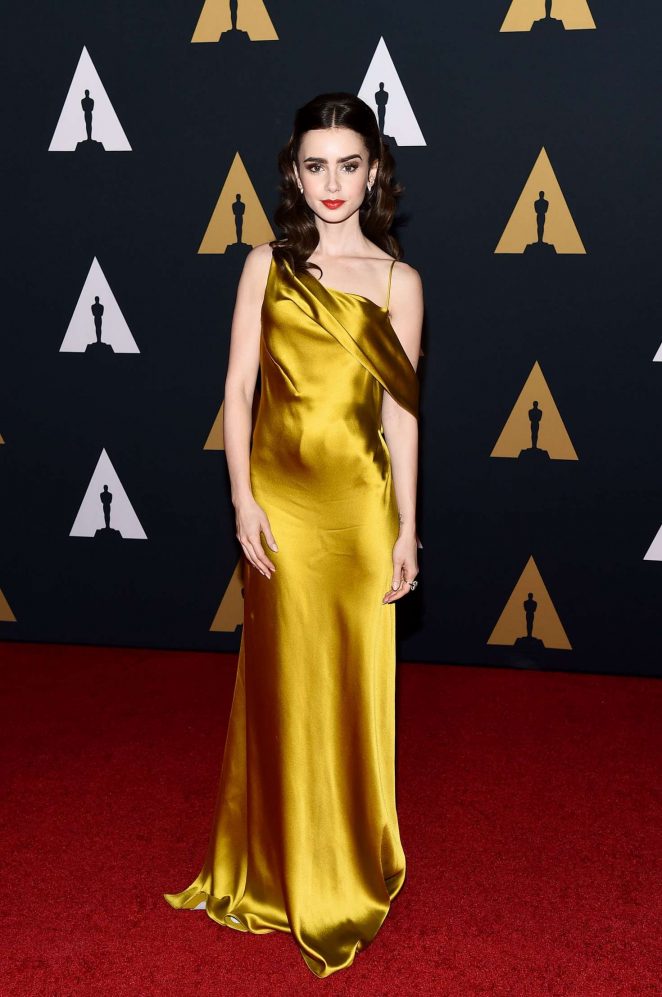 Lily Collins - 2016 Governors Awards in Hollywood