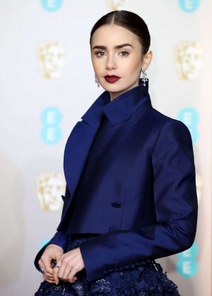Lily Collins - 2019 British Academy Film Awards in London