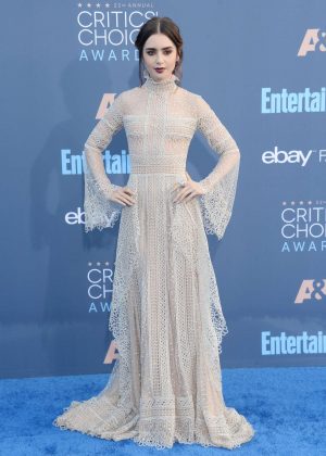 Lily Collins - 22nd Annual Critics' Choice Awards in Los Angeles