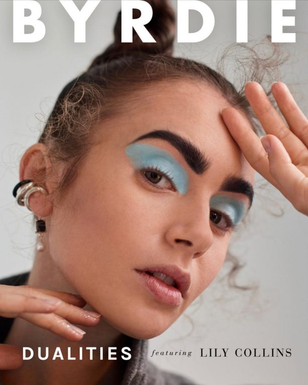 Lily Collins - Byrdie Magazine (Fall - Winter 2020)