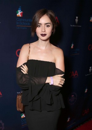 Lily Collins - CAA's Young Hollywood Party Benefit in West Hollywood