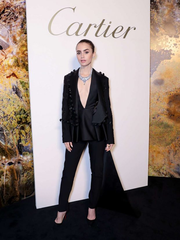 Lily Collins - Cartier Magnitude Collection Gala in London