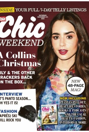 Lily Collins - Chic magazine (November 2021)