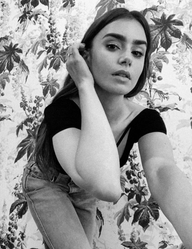 Lily Collins - CR Fashion Book - October 2020