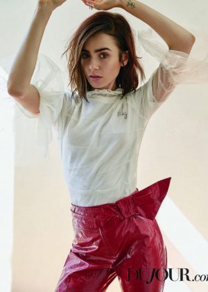 Lily Collins - DuJour Magazine (October 2016)