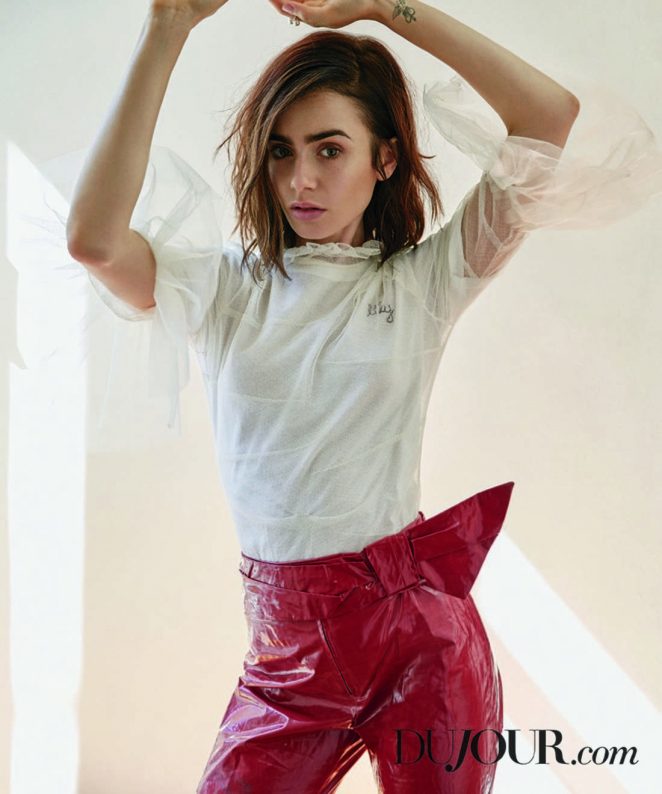 Lily Collins - DuJour Magazine (October 2016)