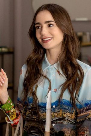 Lily Collins - Emily In Paris Promoshoot 2020