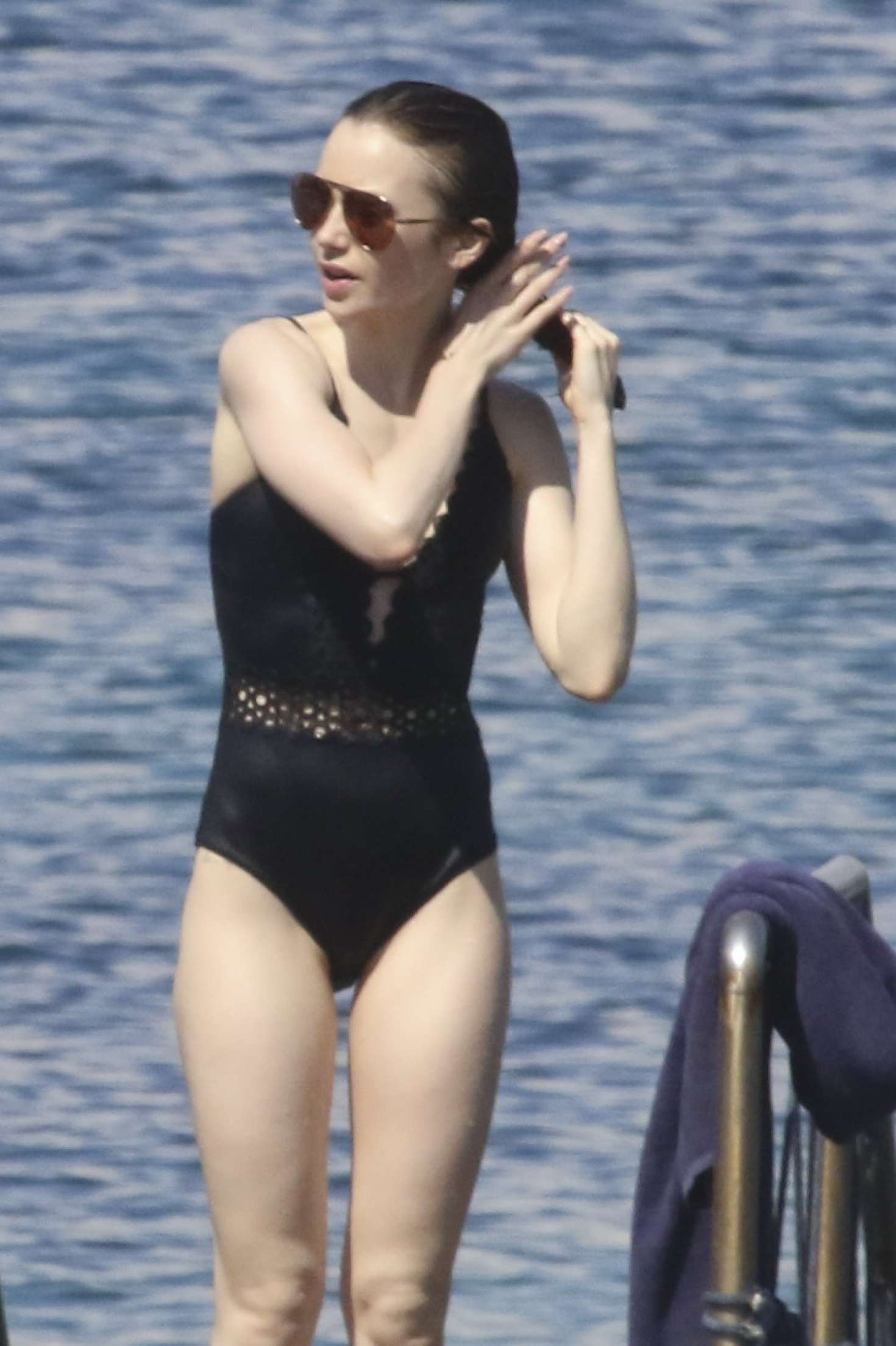 Lily Collins 2017 : Lily Collins in Swimsuit 2017 -09. 
