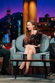 Lily Collins - On The Late Late Show with James Corden in LA