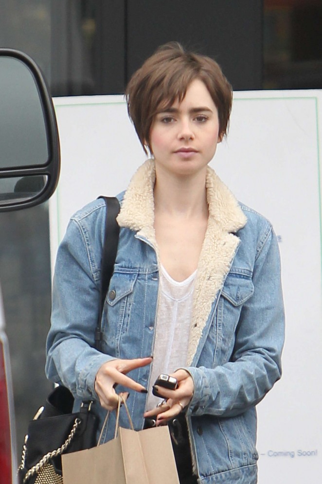 Lily Collins - Out and about in West Hollywood