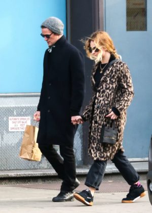 Lily James and Matt Smith out shopping in New York City