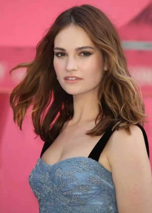 Lily James - 'Baby Driver' Premiere in London