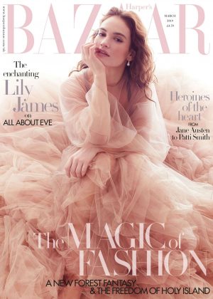 Lily James - Harper's Bazaar Magazine (March 2019)