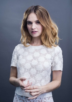 Lily James - Pride and Prejudice and Zombies Photoshoot