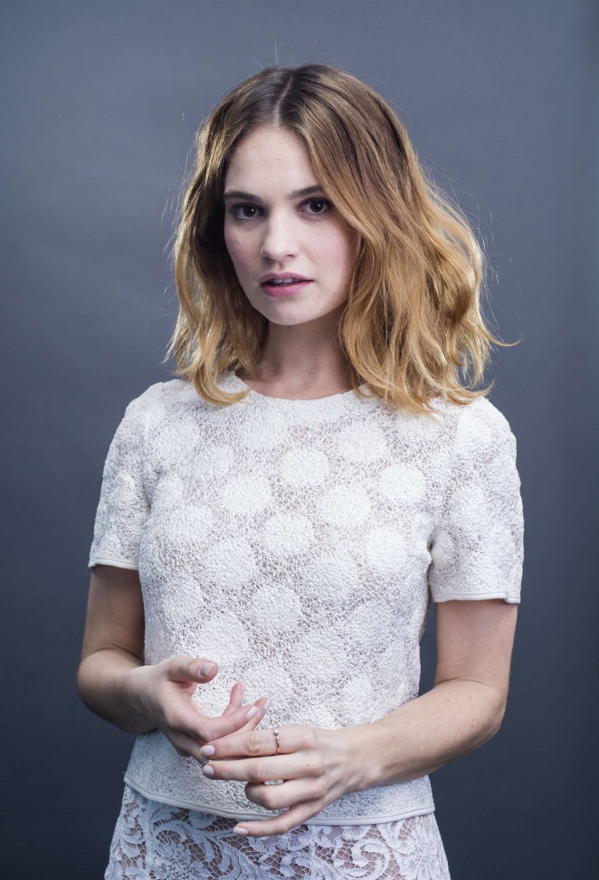 Lily James - Pride and Prejudice and Zombies Photoshoot