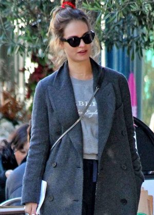 Lily James - Shopping in London