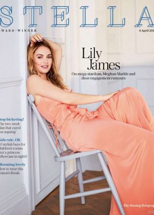 Lily James - Stella Magazine (April 2018)