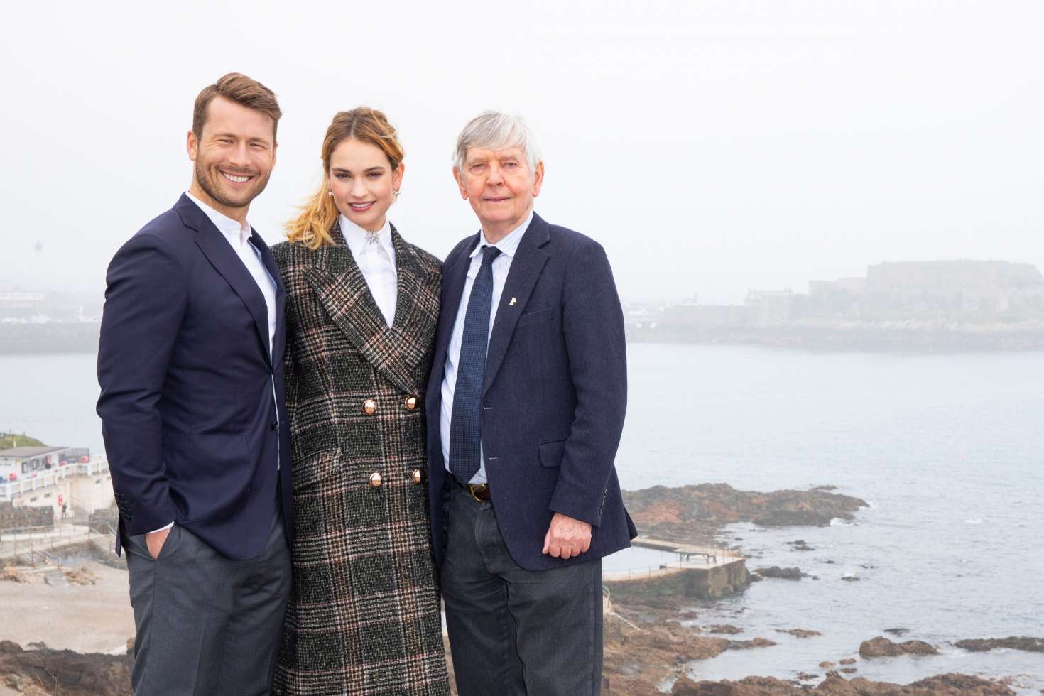 Lily James 2018 : Lily James: The Guernsey Literary and Potato Peel Pie Society Photocall -13