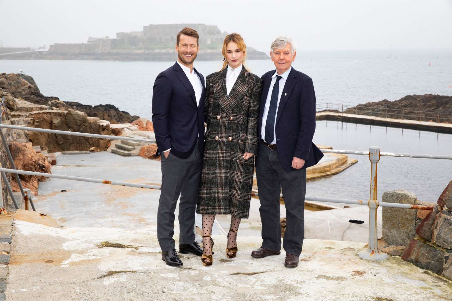 Lily James 2018 : Lily James: The Guernsey Literary and Potato Peel Pie Society Photocall -15