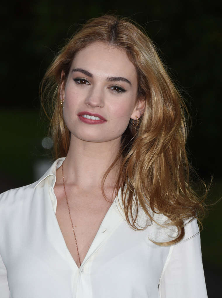 Lily James - Vogue and Ralph Lauren Wimbledon party in London