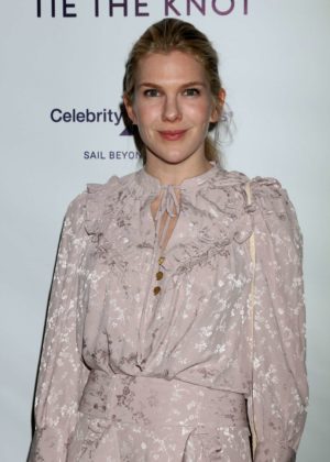 Lily Rabe - Tie The Knot Party in Los Angeles