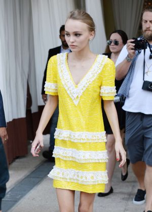 Lily Rose Depp at 73rd Venice Film Festival in Italy