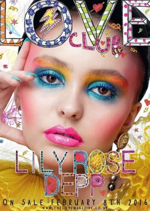 Lily Rose Depp - LOVE Magazine Cover (Spring 2016)