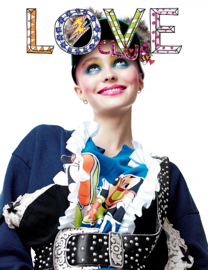 Lily Rose Depp - LOVE Magazine Spring 2016