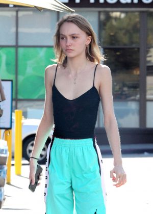 Lily Rose Depp - Out and about in West Hollywood