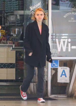 Lily Rose Depp out in Hollywood