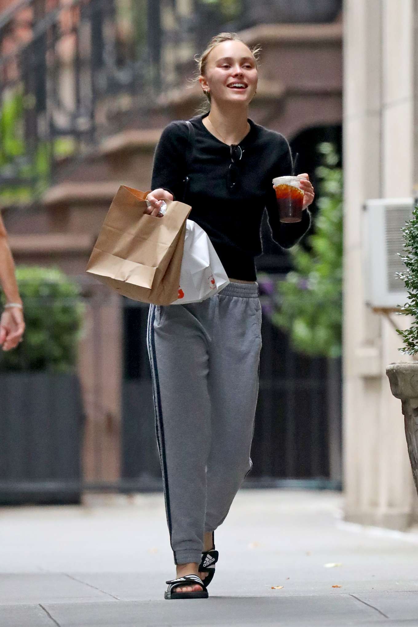 Lily Rose Depp - Out in NYC. 